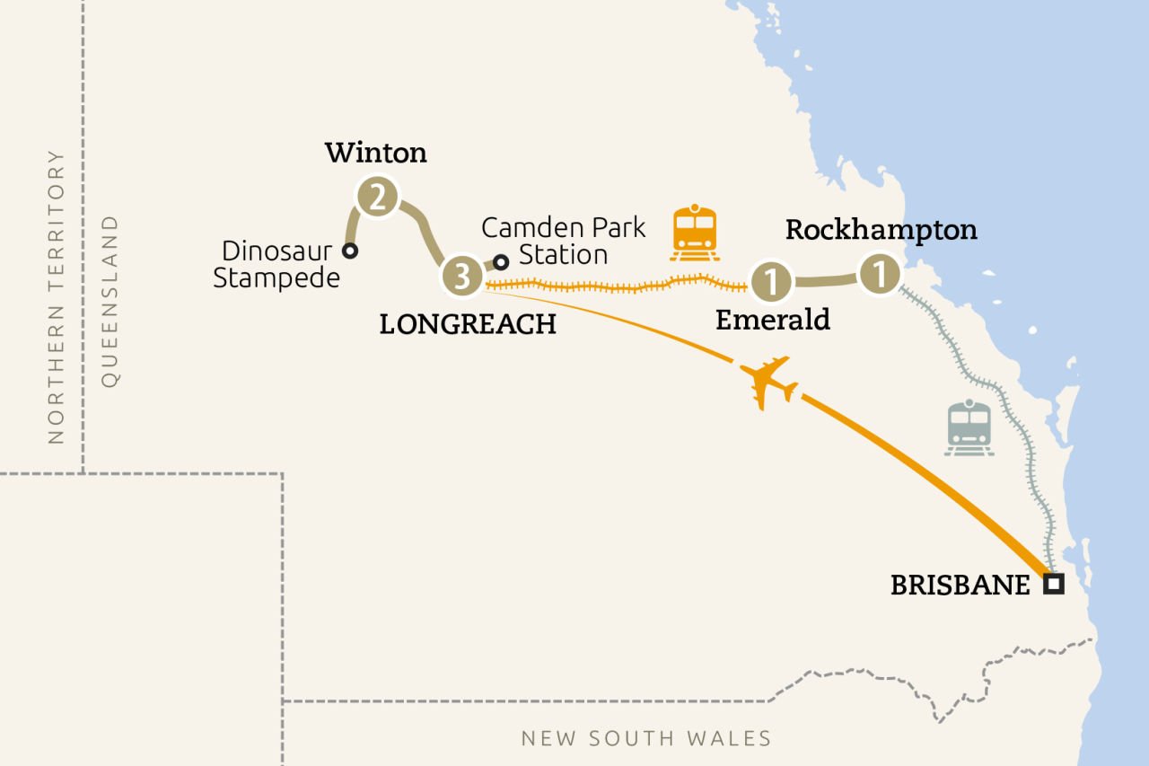 Legendary Longreach & Winton National Seniors Travel