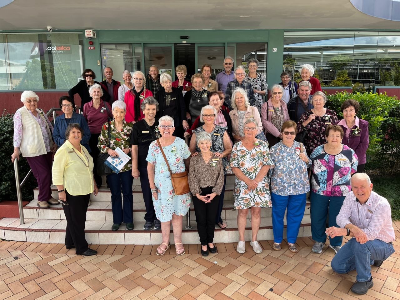 Coorparoo Branch group photo after our May 2024 meeting