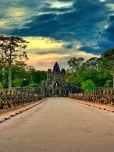 Around Cambodia no solo supplement with return airfares from Australia