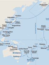 Princess 2028 Circle Pacific 2027/2028 Round Australia