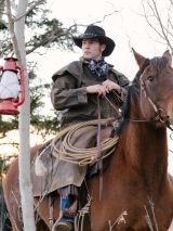 Wild West Cowboys and Buffalos End Denver With Air