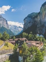 Scenic Switzerland by train