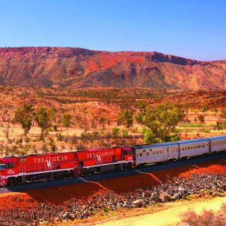 Rail journeys with the Ghan or Indian Pacific 