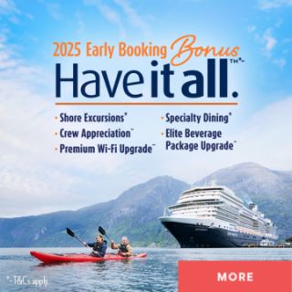Holland America – Have It All Early Booking Bonus
