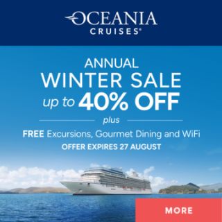 Oceania Cruises – Annual Winter Sale
