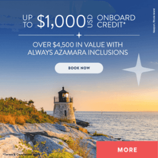 Azamara – Amazing Offer