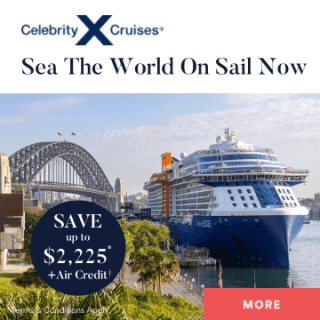 Celebrity Cruises – Sea the World Sail on Now