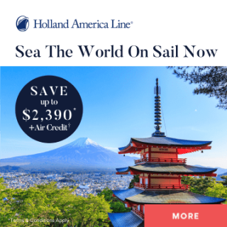 Holland America Line – Sea the World Sail on Now