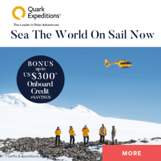 Quark Expeditions – Sea the World Sail on Now