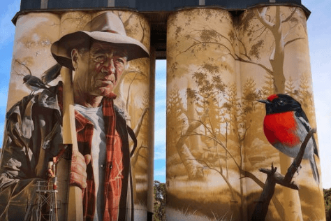 Wirrabarra Silo Art
